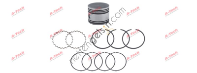 A-TECH 712.01.1700 Kompresor Pıston+segman Set Bmc Pro 827 - Std