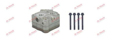 A-TECH 429.01.1210 Kompresor Silindir Kapağı Komple Eurocargo 120e-130e-140e-150e-160e-180e-225e-230e-320e-75e18-80e21-