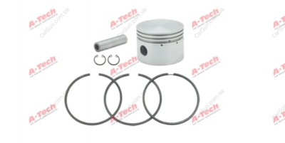 A-TECH 102.01.1710 Kompresor Pıston+segman Volvo-Daf-Scanıa 75.25mm (+0,25)