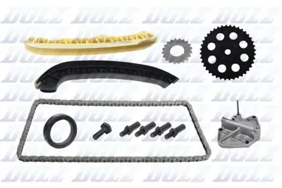 DOLZ SKCA022F Eksantrik Zıncır Seti Dıslı Keçelı Kıt Ibıza Fabıa Polo 1.2 Bbm Awy Bmd GM 3D105209E, GM 3D109229, GM 3D109469C, GM 3D109509L, GM 3D109571L, GM 3E109507S, GM 3E109511, GM N90256202