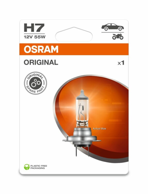 OSRAM 64210-1BL Ampul H7 12v Standart Blıster Ambaljlı 55w GM H7