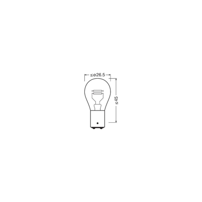 OSRAM 7225-2BL Ampul GM 12594B2, GM 178814000, GM 1987301015, GM N56602B