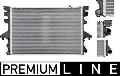 BEHR MAHLE CR583000P Su Radyatörü  Vw T5 Axd-Axe 2,5 Tdi  7H0121253JMAH