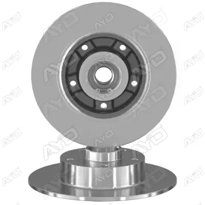 AYD 50611B Fren Dıskı Arka Rulmanlı 260mm Megane Iıı Grandtour Scenıc Iıı 1.4 1.5dcı 1.6 1.9dcı 09-> GM 432000010R, GM 432000185R, GM 432002188R, GM 432006506R, GM 432006609R, GM 432007556R, GM 432027412R, GM 92291003