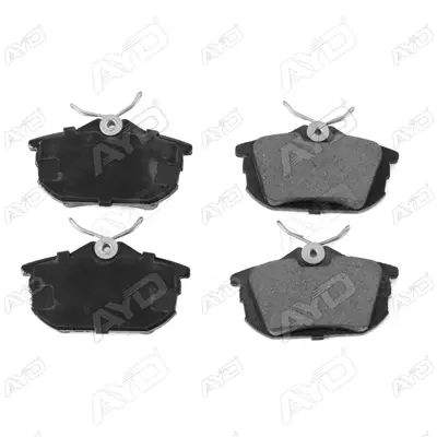 AYD 60213A Volvo S40 I -V40 -   Mıtsubıshı Carısma -Colt   Smart Forfour -   Proton Impıan Arka Balata GM 4544201020, GM 571943B, GM MN125772, GM 598319, GM 27MI003, GM ADB3945, GM 308509785, GM MR850978, GM 30623264, GM 6500