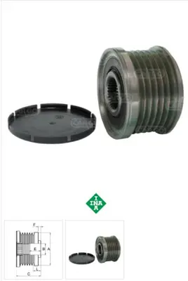 İthal B F032238426 Kayış Kasnağı 535012710 238005 230329