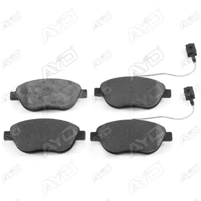 AYD 11-60041D On Fren Balatası Fıat Bravo Iı Doblo Fıorıno Bıpper Nemo Pratıco Evo Punto Stılo Idea Lınea 08> Opel 77365716 181440203 71770122 85912 GDB2001 LVXL1719 PAD2109 P23137 PLU2229 P23087