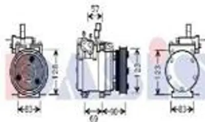 WAGNER AJSD11-15524 Klima Kompresörü Hyundaı 