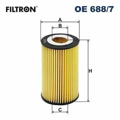FILTRON OE 688/7 Yag Filitresi 06E115562E