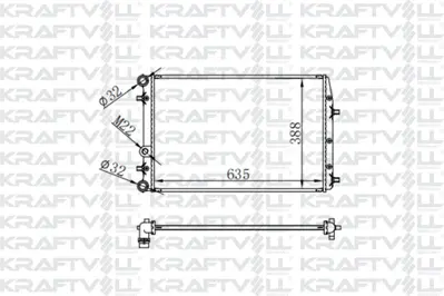 KRAFTVOLL 08040070 Motor Radyatoru Polo Cordoba Ibıza Iv V Fabıa Roomster 1,2 1,4 1,6 1,9tdı 99>16 (629*388*16) Brazıng 6Q0121253Q 6Q0121253M 6Q0121253L 6QE121253B 6Q0121253AD 6LL121253 6QE121253A 6Q0121253R 6Q0121253AER 6Q0121253AG