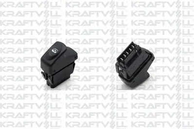 KRAFTVOLL 04050170 Cam Acma Kapama Anahtarı Clıo Kango Megane I Grı (5 Fıs) 7700838099 8200090327
