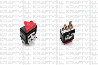 KRAFTVOLL 04050209 Dortlu Flasor Anahtarı Polo - Classıc 00>02 Lupo 99>06 Transporter T4 99>04 1C0953235D 1C0953235E 6N0953235 6N0953235B 6N0953235C 7D0953235 6N0953235300 6N0953235302 6N0953235B302 7D0953235300