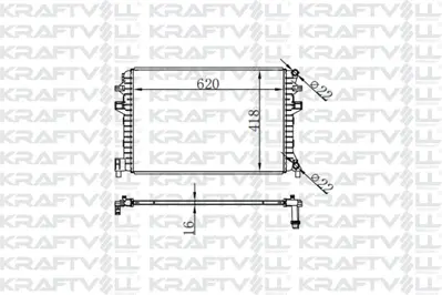 KRAFTVOLL 08040081 Motor Radyatoru Golf Vıı A3 Leon Octavıa 1.2 1.4 1.6 13> (620*418*16) Brazıng (Mt) 5Q0121251GF 5Q0121251EJ 5Q0121251GB 5Q0121251HS 5Q0121251EM 5Q0121251ER 5Q01212051GF 5Q0121251ED 5Q0121251Q 5QM121251H