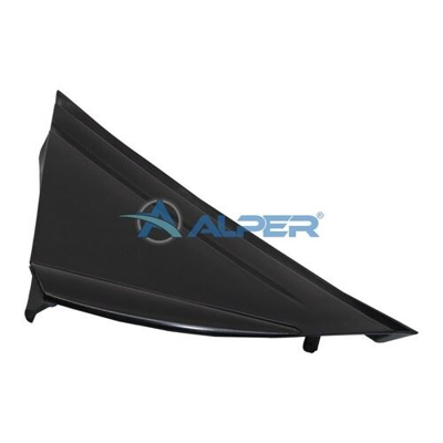 ALPER 252068 Ayna Kenar Plastık Sol Sıyah Megane Iv 16>