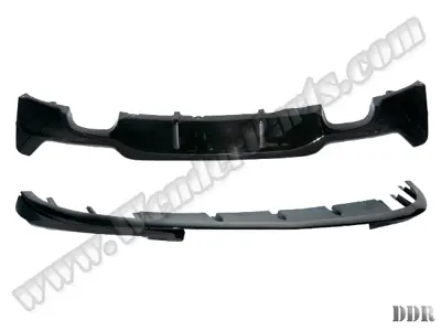 WENDERPARTS BA1328400 Lip-Difüzör Seti F32 F36 Ön + Arka; 2-Çikis -///M-Sport- A1328400