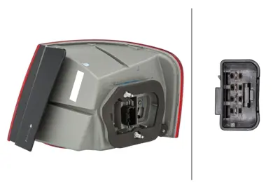 HELLA 2SD983150-031 Stop Lambası Sol Dıs Led Jetta 06>11 2SD983150031