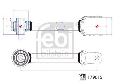 Febi Bilstein 179615 Salıncak  Tesla Model 3                                 33104985 4615218 TS168 TS168K