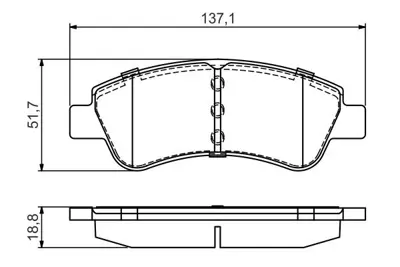Valeo 671236 On Fren Balatası Berlıngo Iı Partner Iı P1007 C2 C3 Iı C4 Xsara Pıcasso P207 C3 Iıı Ds3 C3 Pıcasso P 1647863780 13046039942 SP488PR 1613193280 SKBP0010048 X41399 FBP1241 425382 284020 1617292380