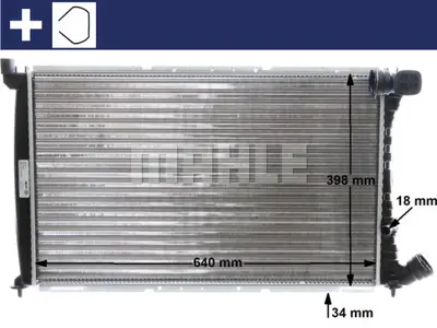 BEHR MAHLE CR 473 000S Motor Su Radyatoru 21E32 509601 61349A 731289