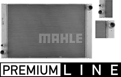 BEHR MAHLE CR 575 000P Motor Su Radyatoru Audı A8 04>10 Bng Asb Bvn Bdx Bpk Cjba 53716 60428