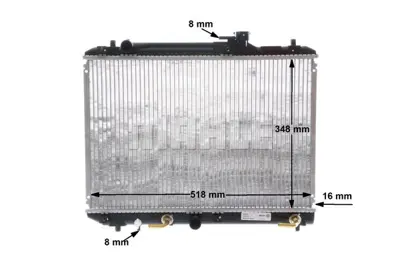 BEHR MAHLE CR 749 000S Radiatorsuzukı Baleno 53208 64176 64193 DRM47002 RA0420031