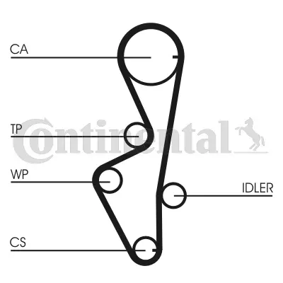 Continental CT916 Trıger Kayısı Nıssan 