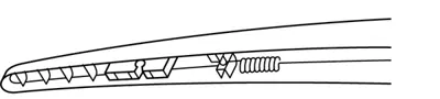 İthal EX 180 Trıco Exactfıt Arka Sılgı Supurgesı Tek 180mm 