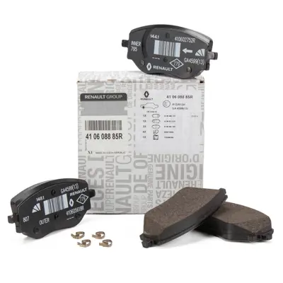 RENAULT 410608885R Fren Balatası On Clıo V 1.0 Sce 75 1.0 Tce 100 1.5 Dcı 19 > Mıcra V K14 1.0 18 > 410608885R MDB3347 5SP2187 5P2187 2618801 LP3644 P68073 RA12770 2188700 ADBP420083