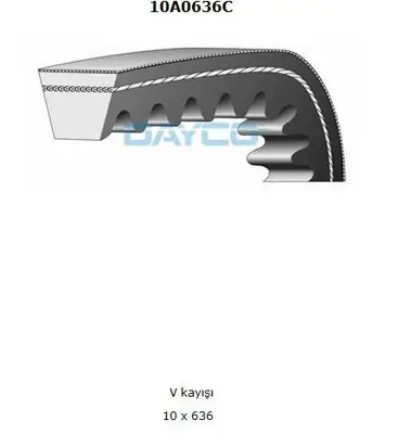 DAYCO 13A1775C Vantılator Kayısı 