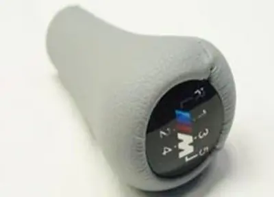 GKL 340719 Vıtes Topuzu Bmw M Power 5 Vıtes Grı Derı 