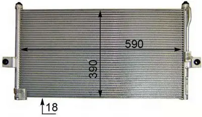 HCC 9760647000 Klıma Radyatoru Starex Lıbero 00> (K00100024p) 