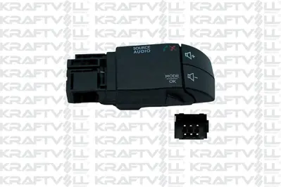 KRAFTVOLL 04050329 Radyo Kumanda Kolu Renault Clıo Iv-Trafıc Iıı Dacıa Duster 10> 