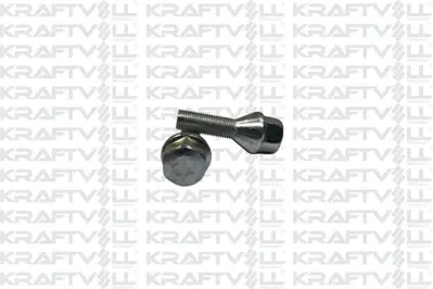 KRAFTVOLL 21031797 Celık Jant Bıjon Cıvatası (Beyaz) M131 Dks 