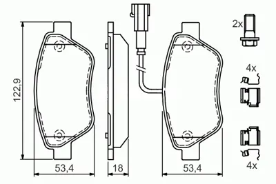 FIAT OPAR 77366134 Frenbalatatkonevo 77366134 B1G12012242 13046038262NSETMS PA1861 FDB1946 AC693781D 13046038262SETMS FSL1946 77363974 77363942