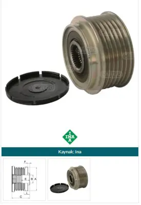 İthal B F032238690 Kayış Kasnağı 535006510 588021 F232353 ZEN5454