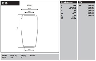 CONNECT M 1916 Roll Koruk Man Otobus - Temsa Safır Euro 6 8143601095