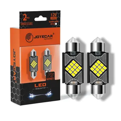 İthal F536 Joyecar F5 C5w Sofıt Ic Aydınlatma Led Far Ampul | 36mm 1215284 1610942080 1618067580 34116780711 34116794917 3520W3 46421522 46454077 46454078 46454595