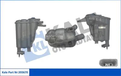 KALE 393670 Radyator Yedek Su Bıdonu A4 A5 A6 Q3 Q5 2.0tdı 1.8 2.0tfsı 08> Cabb Caga Caha Cdnb Cjcb Cfka 8K0121403D 8K0121403AC 8K0121403H 8K0121403T 8K0121403Q 8K0121403G 3B0121321 95810644700 PAB121403