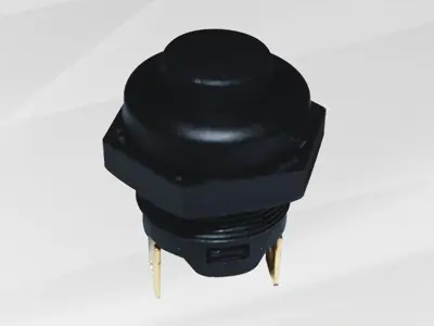 AKSA 07-013 Unıversal Plastık Buton M22x1 Termınallı 36020028 4373922