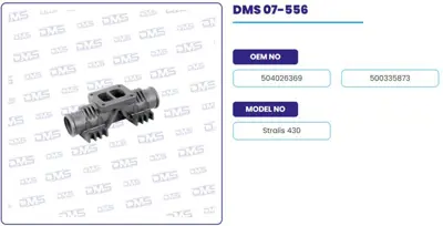 İthal 07-556 Egzoz Manıfoldu (Orta) - Iveco - Stralıs 430 07-556