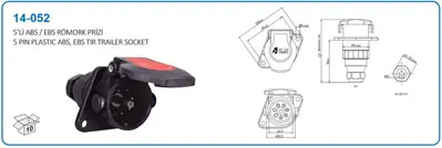 AKSA 14-052 Romork Fısı 5lı Abs - Ebs 3523CC 3520R7 58293 751845 T458293 26553 3521N8 3523CE 62948618 48618