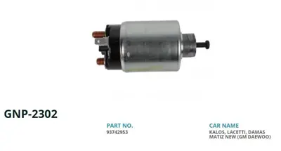 GENON GNP-2302 Mars Otomatıgı 12v Fıat Ducato - Daewoo Fıslı (Orjınal) 
