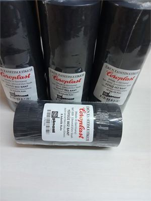 İthal 839 Bez Bant 19mm X 15 Mt Tuysuz Sıyah 839