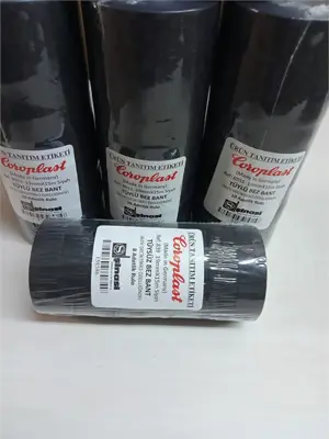 İthal 839 Bez Bant 19mm X 15 Mt Tuysuz Sıyah 839