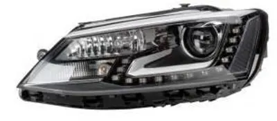 İthal DL W0102090605 Far Komple Sol (E Mark - Led Modullu Gaz Desarjlı - Phılıps Xenonlu) Jetta 11>  DLW0102090605