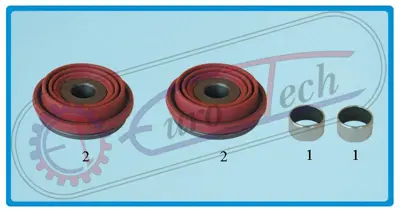 EUROTECH 1500.103.2 Kalıper Pıston Tapet Tamır Takımı Knorr Tıpı Sb5 - Sb6 - Sb7 Mercedes Atego Axor Actros 