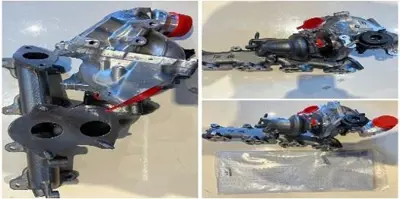 İthal 144104312R Cıft Turbo Manıfoldlu Master Iıı 2.3 Dcı 144109553R 95523519 H8201393211