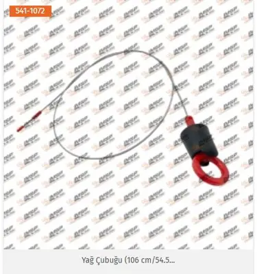 IMSP 541-1072 Yag Cubugu 106cm - 54.5 Grm - Kalnlık 2.5 Mercedes Axor Actros 