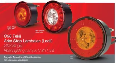 FARBA 13277E Stop Lambası+park 12v Ledlı Karsan Otokar Karsan Jest 12F0035516AA