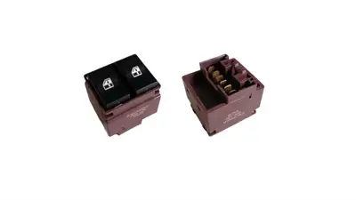 İthal WS-129 Cam Dugmesı Fıat Dogan Slx Sol Ön Çıftlı (2 Tus) 6 Fıs WS-129
